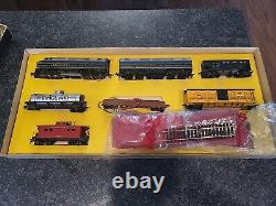 Ensemble de train miniature Vintage HO Scale Champ Model B&O RR F3 Diesel Locomotive dans sa boîte
