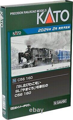 KATO N Gauge C56 160 2020-2 Modèle de locomotive à vapeur de train jouet F/S neuf