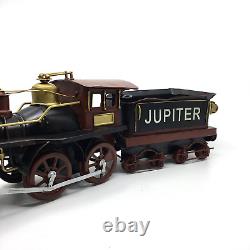 Le modèle réduit à l'échelle 1:12 de la locomotive à vapeur du Jupiter Central Pacific Railroad.
