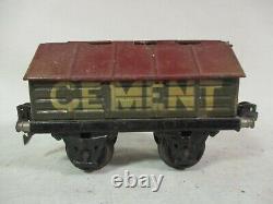 Marklin 1919/0 O Échelle Jauge Wagon de ciment Modèle de train de marchandises B69-9