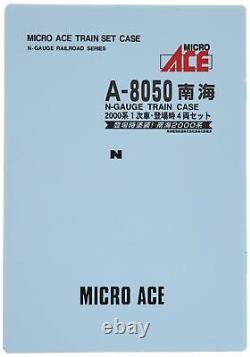 Micro Ace N scale Nankai Electric Railway 2000 1ère Première Course A8050 Modèle de Train