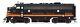 Modèle De Train Miniature à L'échelle Ho Broadway Emd F7a Northern Pacific #6008d Dcc Et Son