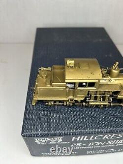 Modèle de train miniature à l'échelle HO en laiton PFM Atlas United Hillcrest Railroad 25 Ton Shay du Japon