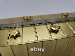 Modèles de River Raisin Airslide Covered Hopper Version 1954 S-Scale Train en laiton NOS