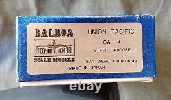 Modèles réduits en laiton Balboa de la cabine haute à coupole en acier de l'Union Pacific UP CA-4 LNIB