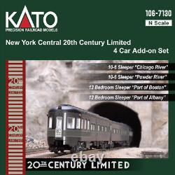 Produits de trains miniatures Kato Kato USA échelle N New York Central 20ème siècle