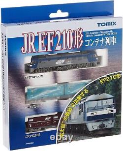 TOMYTEC 92491 TOMIX Ensemble de train de conteneurs à l'échelle N EF210 modèle de chemin de fer voiture de fret