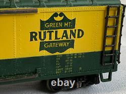Train miniature Lionel HO Scale 0864-125 Rutland Box Car Jouet de chemin de fer dans sa boîte