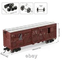 Wagon de bétail pour voitures miniatures, 3 unités Evemodel Trains à l'échelle HO 1:87, accessoire de stock de 40 pieds