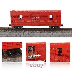 Wagon de bétail pour voitures modèles, 3 unités, trains miniatures Evemodel à l'échelle HO 1:87, accessoire de stockage de 40 pieds.