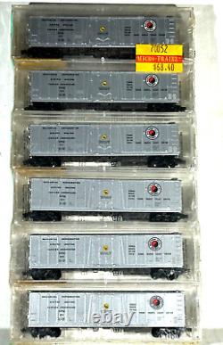 Wagon frigorifique mécanique Micro-trains N Sc 51' 3/3/4, 6-pack Northern Pacific 70052